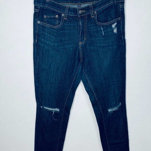 Carmar LF store dark distressed denim jeans . - Picture 8 of 8